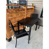 F. Corriveau International - Outdoor Ristorante Dining Table, Aluminum Frame - - Mounts For Less