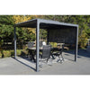F. Corriveau International - Pergola 10' x 10' Louvre Casidila, Rust-Resistant Aluminum Frame - - Mounts For Less