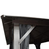F. Corriveau International - Seoul Gazebo 10' x 12' with Galvanized Steel Roof - - Mounts For Less
