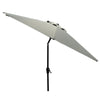 F. Corriveau International - Umbrella Octogonal 8,5' Fabric Top Grey - - Mounts For Less