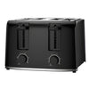 Frigidaire - 4-Slice Toaster, 6 Browning Settings, 1400 Watts, Black - - Mounts For Less