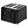 Frigidaire - 4-Slice Toaster, 6 Browning Settings, 1400 Watts, Black - - Mounts For Less
