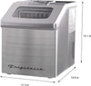Frigidaire EFIC452-SS - Countertop Compact Ice Maker 40 LBS Stainless Steel with Window - - Mounts For Less