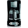 Hamilton Beach - Programmable Coffee Maker, 12 Cup Capacity, 3 Brewing Options, Black - - Mounts For Less