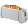 Hauz - 4 Slice Toaster, 7 Browning Levels, Compact Design, Grey - - Mounts For Less