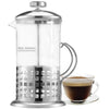 Hauz - Borosilicate Glass French Press Coffee Maker, 600ml Capacity - - Mounts For Less