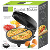 Hauz - Omelet Maker, Non-Stick Surface, 2 Portions, Black - - Mounts For Less
