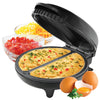 Hauz - Omelet Maker, Non-Stick Surface, 2 Portions, Black - - Mounts For Less