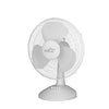 Hauz - Oscillating Desk Fan, 16 in. Diameter, Compact Design, White - - Mounts For Less