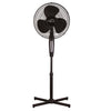 Hauz - Oscillating Pedestal Fan, 16" Diameter, 3 Speeds, Black - - Mounts For Less