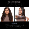 InfinitiPRO - Hot Air Brush/Styling Wand with Attachments, 1200 Watts, Blue - - Mounts For Less