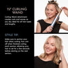 InfinitiPRO - Hot Air Brush/Styling Wand with Attachments, 1200 Watts, Blue - - Mounts For Less