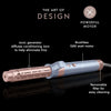InfinitiPRO - Hot Air Brush/Styling Wand with Attachments, 1200 Watts, Blue - - Mounts For Less