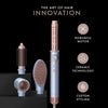 InfinitiPRO - Hot Air Brush/Styling Wand with Attachments, 1200 Watts, Blue - - Mounts For Less