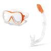 Intex - Wave Rider Diving Kit, Mask and Snorkel, Orange - - Mounts For Less