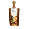 JS Gourmet - Acacia Wood Serving and Cutting Board with Handle - - Mounts For Less