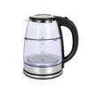 JS Gourmet - Electric Glass Kettle with LED Light, 1.8 Liter Capacity, 1100 Watts - - Mounts For Less