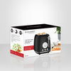 JS Gourmet - Extra-Large 2-Slice Retro Toaster, 6 Browning Levels, 825 Watts, Black - - Mounts For Less