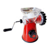 JS Gourmet - Multifunctional Manual Meat and Vegetable Grinder, Stainless Steel Blade - - Mounts For Less