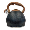 JS Gourmet - Stainless Steel Whistling Kettle, 3 Liter Capacity, Black - - Mounts For Less