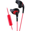 JVC - Gumy Sport In-Ear Headphones with Integrated Microphone and Remote Control, Black - - Mounts For Less