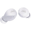 JVC - Gumy Wireless In-Ear Headphones with Charging Case and Built-in Microphone, White - - Mounts For Less