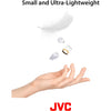 JVC - Gumy Wireless In-Ear Headphones with Charging Case and Built-in Microphone, White - - Mounts For Less