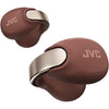 JVC - Nearphones Wireless Headphones with Charging Case and Built-in Microphone, Bordeaux - - Mounts For Less