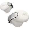 JVC - Nearphones Wireless Headphones with Charging Case and Built-in Microphone, White - - Mounts For Less