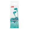 JVC - Wired In-Ear Headphones, Gumy Plus, Green - - Mounts For Less
