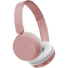 JVC - Wireless On-Ear Headphones, Built-in Microphone and Remote Control, Pink - - Mounts For Less
