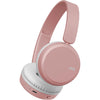 JVC - Wireless On-Ear Headphones, Built-in Microphone and Remote Control, Pink - - Mounts For Less