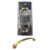 Jessar - Set of 12 Cabinet Handles, 128mm Height, From the Skylight Collection, Gold - - Mounts For Less