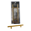 Jessar - Set of 12 Cabinet Handles, 128mm Height, From the Stanley Collection, Gold - - Mounts For Less