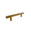 Jessar - Set of 12 Cabinet Handles, 96mm Height, From the Stanley Collection, Gold - - Mounts For Less