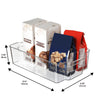 Jessar - Set of 2 Storage Organizers for Fridge or Freezer, 32 X 21 X 9cm - - Mounts For Less