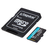 Kingston - Canvas Go! Plus MicroSD Memory Card, 170R A2 U3 V30, 128GB Capacity - - Mounts For Less