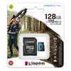 Kingston - Canvas Go! Plus MicroSD Memory Card, 170R A2 U3 V30, 128GB Capacity - - Mounts For Less