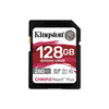 Kingston - Canvas React Plus V60 SD Memory Card, SDXC UHS-II 280R/100W U3/V60/4K, 128GB Capacity - - Mounts For Less