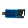 Kingston - DataTraveler 80M USB Type-C 3.2 Gen 1 Flash Drive, 64GB Capacity, Blue - - Mounts For Less
