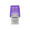 Kingston - DataTraveler microDuo 3C USB 3.2 Type-C and Type-A Flash Drive, 200 MB/s, 128 GB Capacity - - Mounts For Less