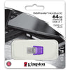 Kingston - DataTraveler microDuo 3C USB 3.2 Type-C and Type-A Flash Drive, 200 MB/s, 64 GB Capacity - - Mounts For Less