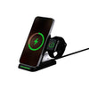 LAX - 3 in 1 Wireless Charging Station, Black - - Mounts For Less