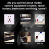 Linkit Security - Hidden Camera Detector with 10 Meter Scanning Distance, Black - - Mounts For Less