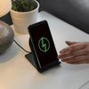 M - Mental Beats Phone Holder with Wireless Charger, Black - - Mounts For Less