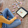 Marbotic - Intelligent Wooden Letter Set for Tablet, For Children Ages 3 to 5 - - Mounts For Less