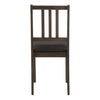 Monarch Specialties I 1304 - Dining Chair, Set Of 2, Side, Upholstered, Kitchen, Dining Room, Brown Leather Look, Brown Wood Legs, Transitional - - Mounts For Less
