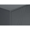 Monarch Specialties I 2739 - Tv Stand, 60 Inch, Console, Media Entertainment Center, Storage Cabinet, Living Room, Bedroom, Grey Laminate, Black Metal, Contemporary, Modern - - Mounts For Less