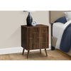 Monarch Specialties I 2788 - Accent Table, End, Side Table, Small, Storage, Lamp, Walnut Laminate, Modern - - Mounts For Less