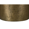 Monarch Specialties I 3923 - Accent Table, Drum, Side, End, Nightstand, Lamp, Living Room, Bedroom, Gold Metal, Contemporary, Modern - - Mounts For Less